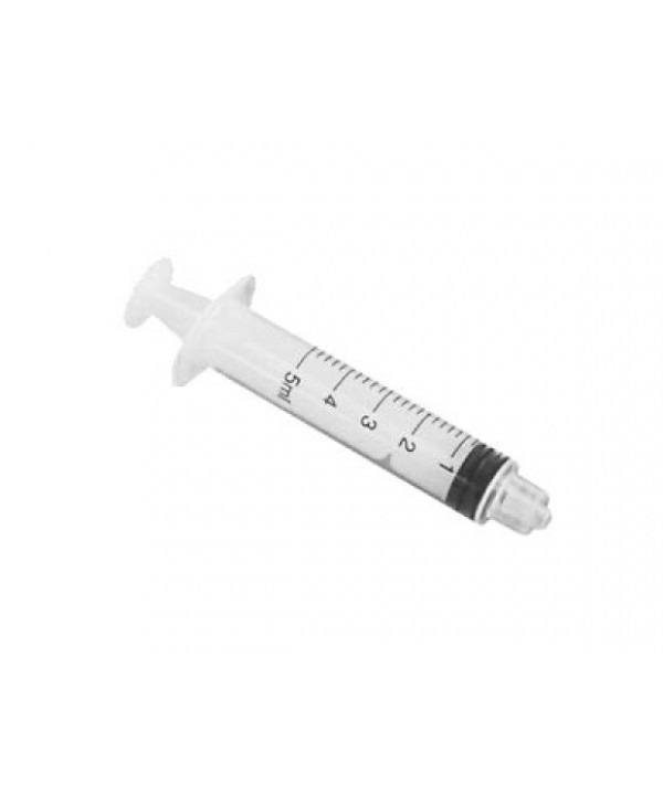 Шприц 5 мл MEDICARE Луєр лок з голкою 0,7 х38mm